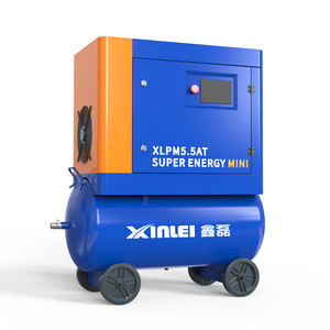 XLPM5.5AT Energy Save Multi function Mini Machines Industrial Mini Screw Air Compressor