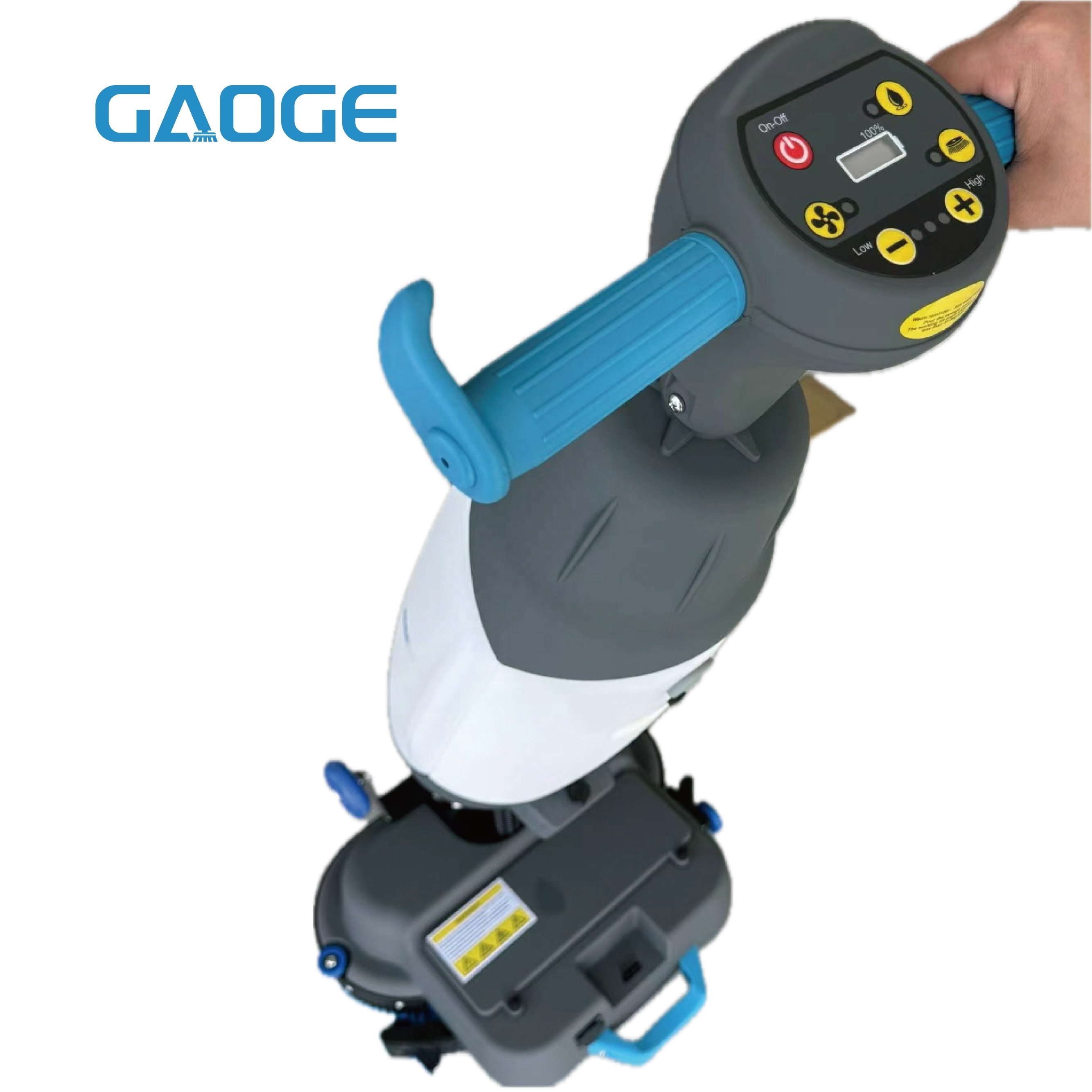 Gaoge GA02 Carpet Ceramic Floor Washer Hand Hold Mini 3.5L/4.5L Walk Behind Household Floor Scrubber With Li-Ion Battery