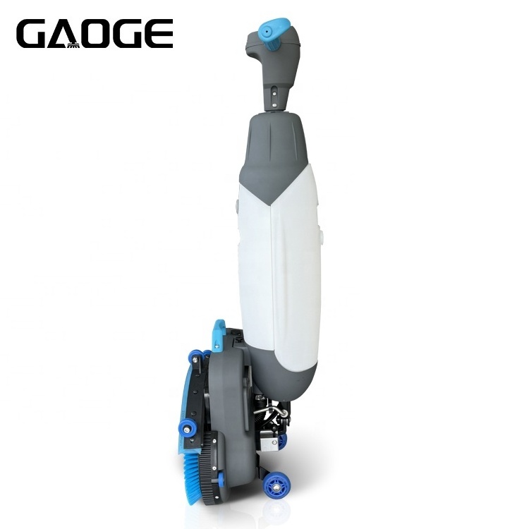 Gaoge Factory Wholesale GA02 Automatic DC-36V Carpet Floor Washing Machine Cleaning Machines Mini Walk Behind Floor Scrubber