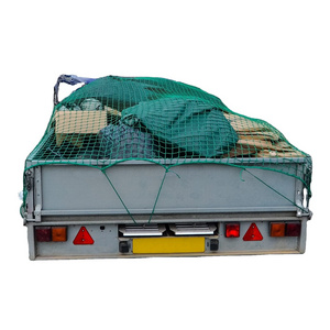 heavy duty 4*4 /90 cm * 90 cm pickup truck bed PE cricket practice net grid roof rack pallet safety cargo net