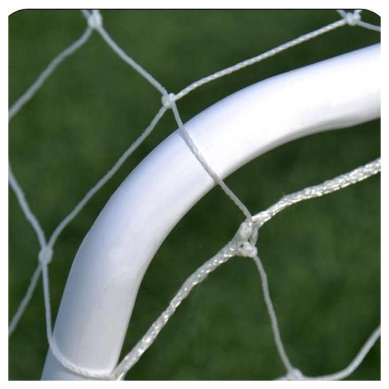 Hot sale high quality white  metal football  soccer goal