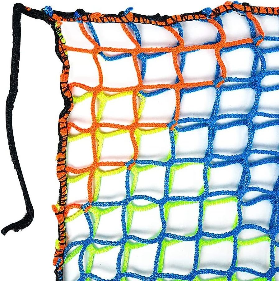 manufacturers Custom Nylon High-strength Polyester Garden Decoration mesh Weaving net Hammock Swing Safety Net