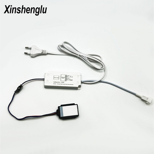 220v Capacitive High Voltage Led Mirror Dimming Single Touch Sensitive Sensor Switch With Power Supply ES US Plug