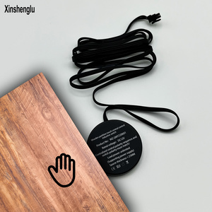 12V Wooden Board Smart Led Dimmer Control Hand Sweep Induction Cabinet Light Wardrobe Inside Contact Touch Sensor Switch