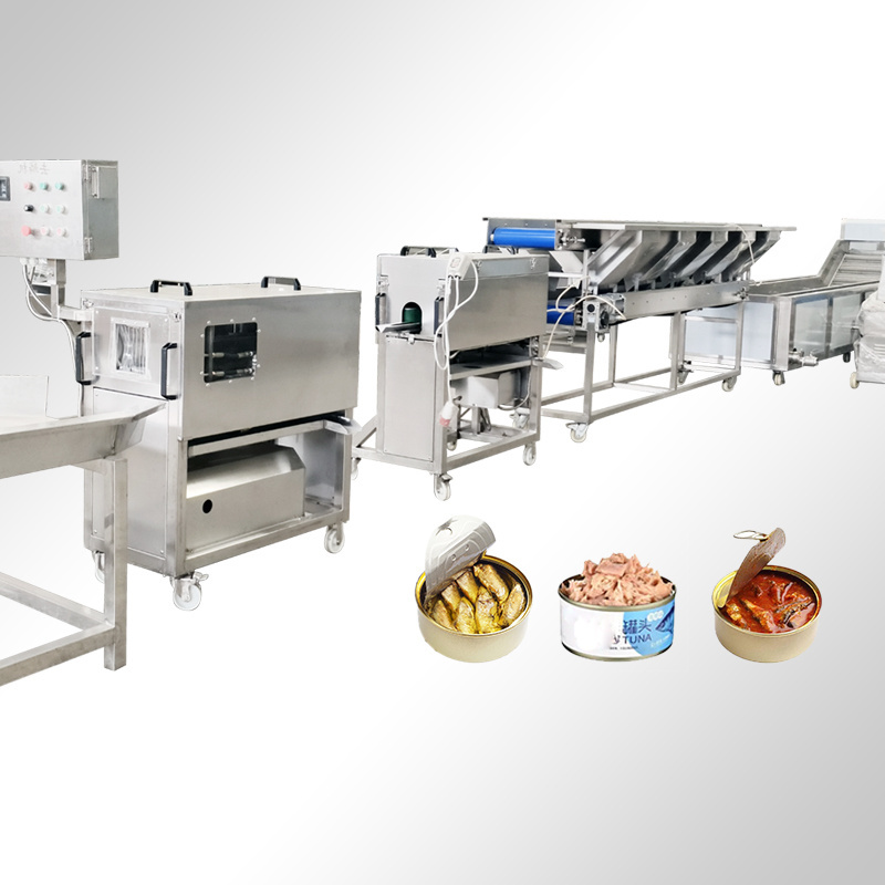 TCA high quality factory directly supply automatic fish canning production line making machine