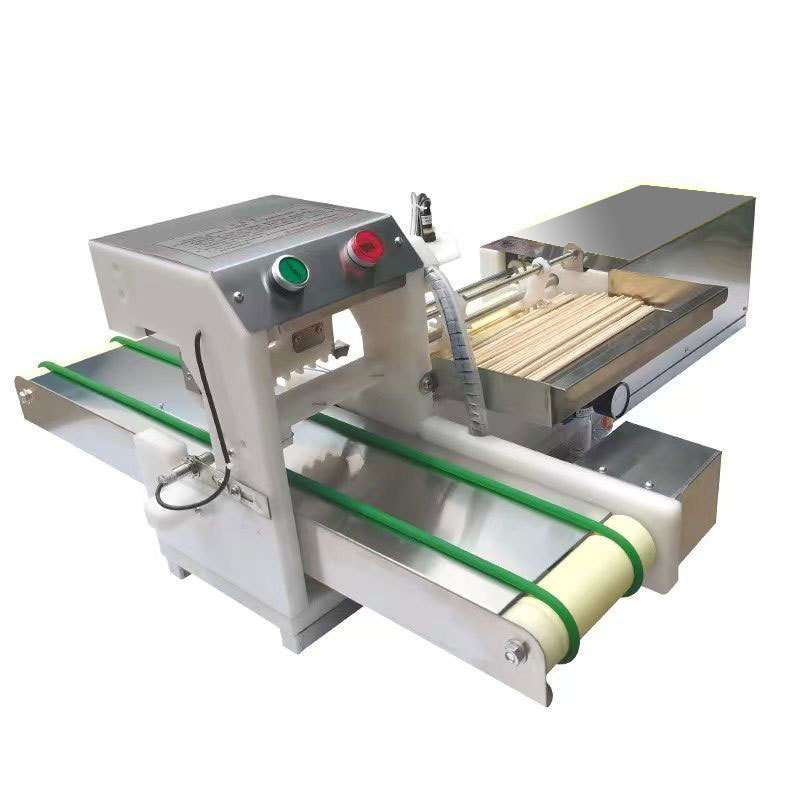 TCA automatic chicken kabob barbecue fish ball skewers making machine automatic skewers kebab maker machine