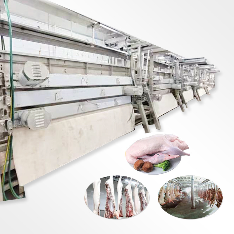 TCA high quality automatic cattle chicken pigs slaughter line poultry equipment machine