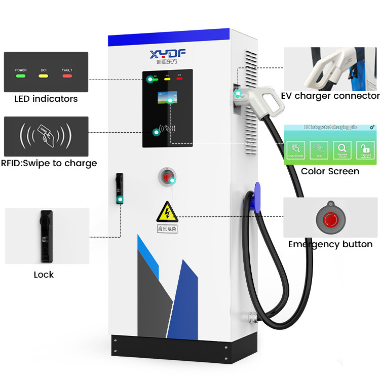 XYDF GBT CCS1 ccs2 CHADEMO Manufacturer Ev Charger 30kw 40kw Oem Electric Car Charging Station For Home Use Dc Charging Station