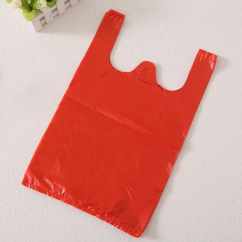 Automatic Garbage Bag Making Machine Plastic Bags PE Poly Nylon T-shirt Black Shopping Film Plastic Bag Making Machine