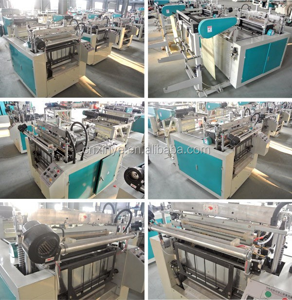 Super High Speed Shopping Bag Making Machine , Super High Speed T-shirt Bag Making Machine