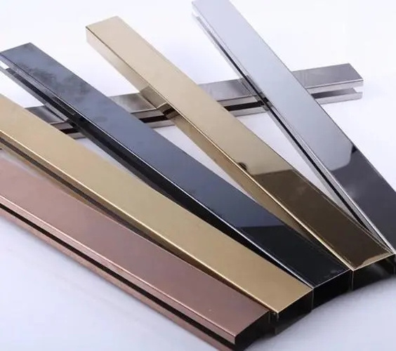 stainless steel tile strip stainless steel inlay strips decoration strip for tile