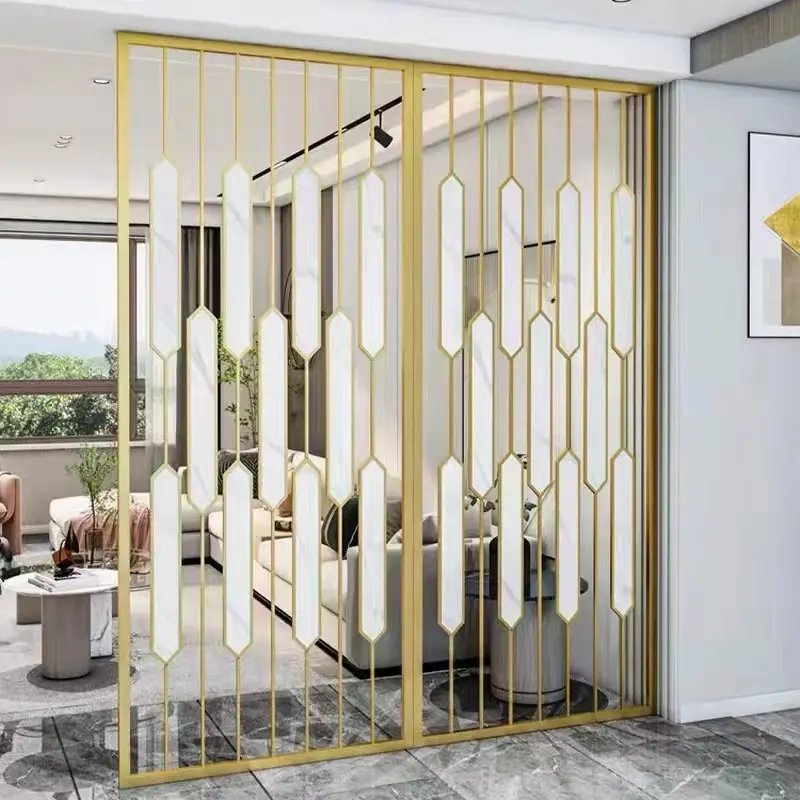 stainless steel partition living room wall divider room dividers partition laser cut panels