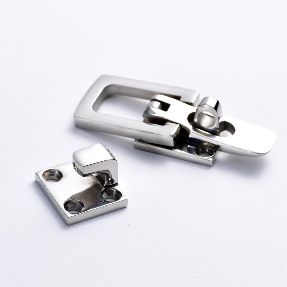 316 Stainless Steel Solid Construction Boat Door Hatch Anti-Rattle Latches Hold Down Clamp Hatch Latches