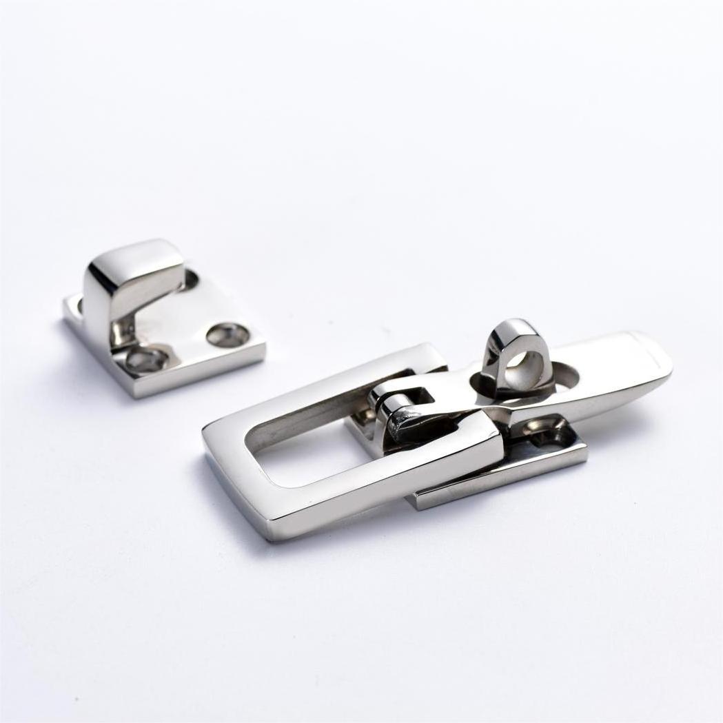 316 Stainless Steel Solid Construction Boat Door Hatch Anti-Rattle Latches Hold Down Clamp Hatch Latches