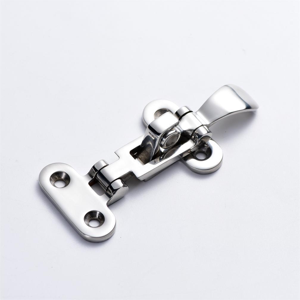 Marine Hatch Hardware Boat Anti-Rattle Latch 316 Stainless Steel Lockable Hold Down Clamp Latch