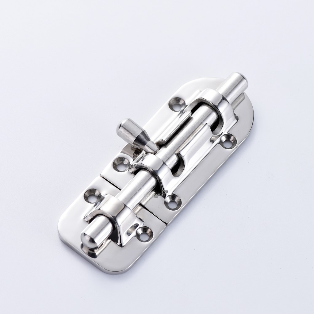 316 Stainless Steel Marine Boat Door Lock Latch Slide Barrel Bolt Boat Latch for yacht