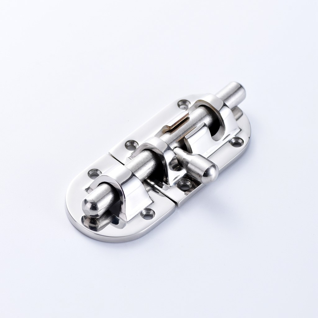 316 Stainless Steel Marine Boat Door Lock Latch Slide Barrel Bolt Boat Latch for yacht