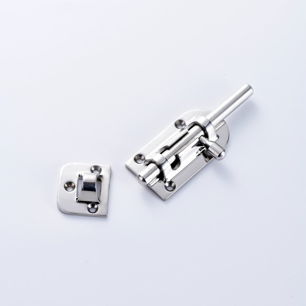 316 Stainless Steel Marine Boat Door Lock Latch Slide Barrel Bolt Boat Latch for yacht