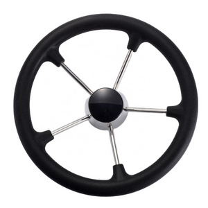 High Quality Yacht Stainless Steel Steering Wheel OEM&ODM Wheel Pump Steering Boat 304S.S Marine Steering Wheel