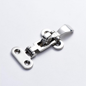 Marine Boat Door Hasp with Padlock Eye Mount Boat Yacht Accessory 316 Stainless Steel Door Hasps Hatch Lock