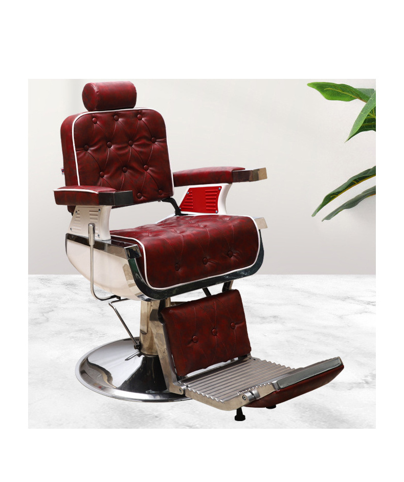 woman's chair heavy duty hydraulic pump salon styling chair; elegant colorful salon style chair