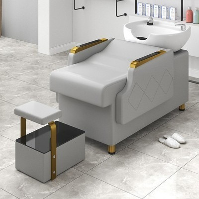 Factory Direct Comfortable Multifunctional Hair Salon Furniture Beauty Salon Massage Hair Washing Shampoo Bed with Bowl