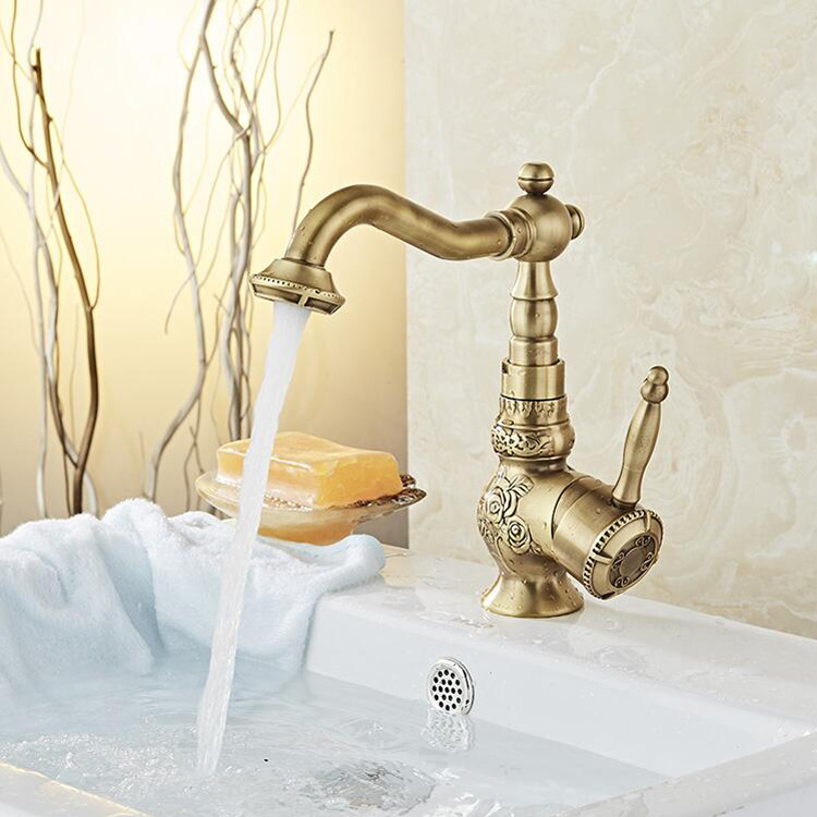 High quality basin faucets antique faucet tap mixer sink faucet for bathroom AF0326