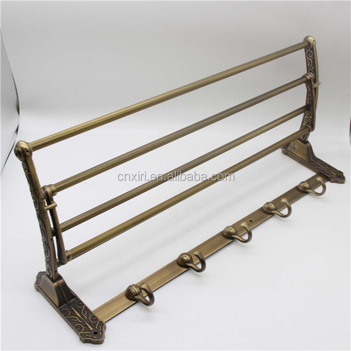 Wholesale And Retail New Design Wall Mounted Towel Shelf Basket Wall Mounted Antique Towel Rack SL-32