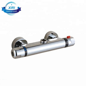 Thermostatic brass in wall shower mixing valve smart constant temperature control shower mixer faucets