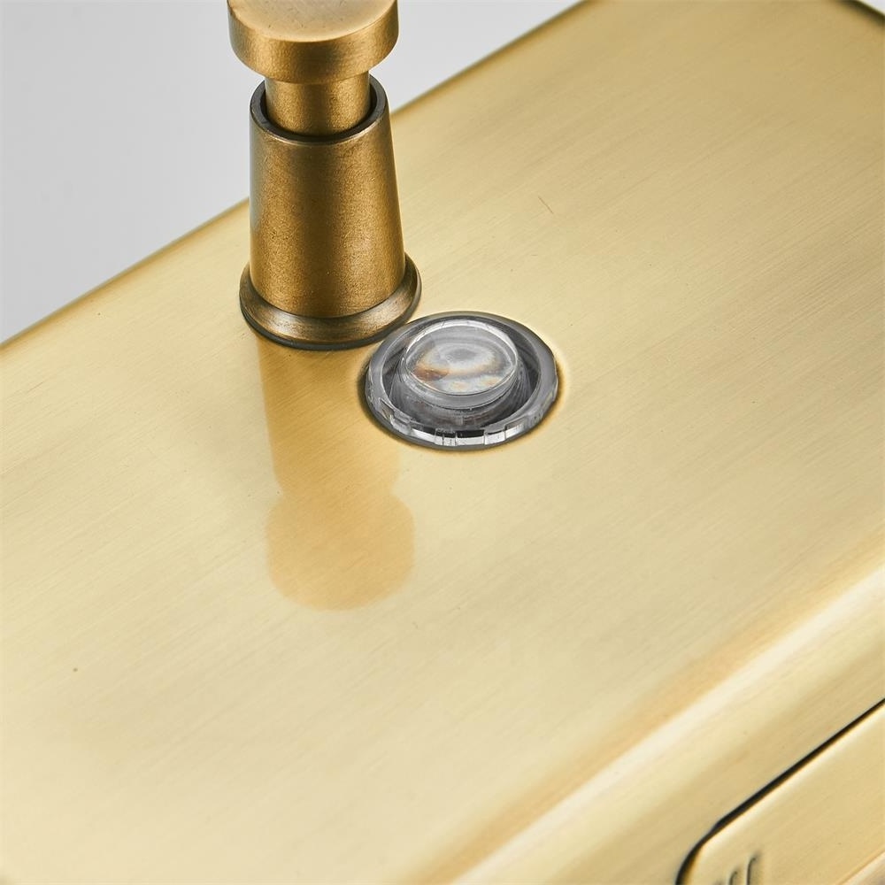 Wall Mount SUS Stainless Steel Antique Bronze Bathroom Hotel Hand Liquid 1200ML Shampoo and Soap dispenser SD147