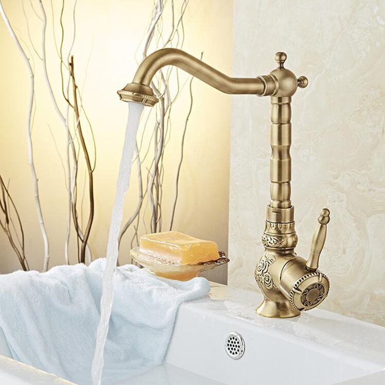 High quality basin faucets antique faucet tap mixer sink faucet for bathroom AF0326