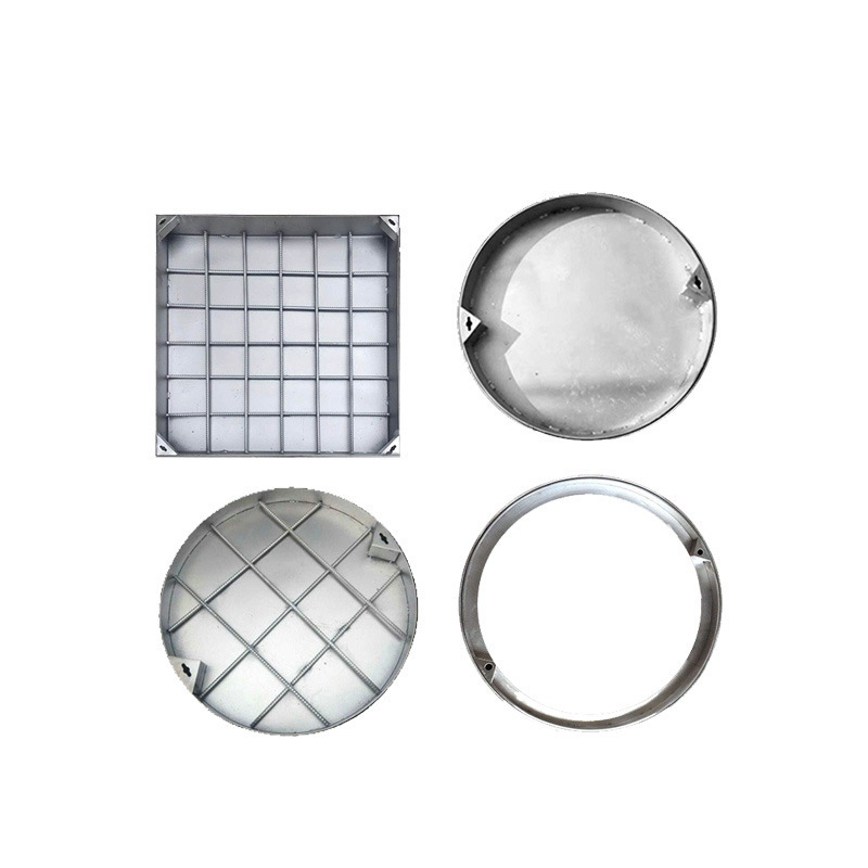 Wholesale High Quality Invisible lockable Rectangle Stainless Steel Manhole Cover For Roadway Pool