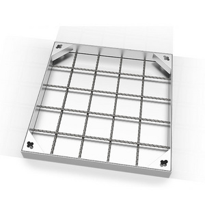 Wholesale High Quality Invisible lockable Rectangle Stainless Steel Manhole Cover For Roadway Pool