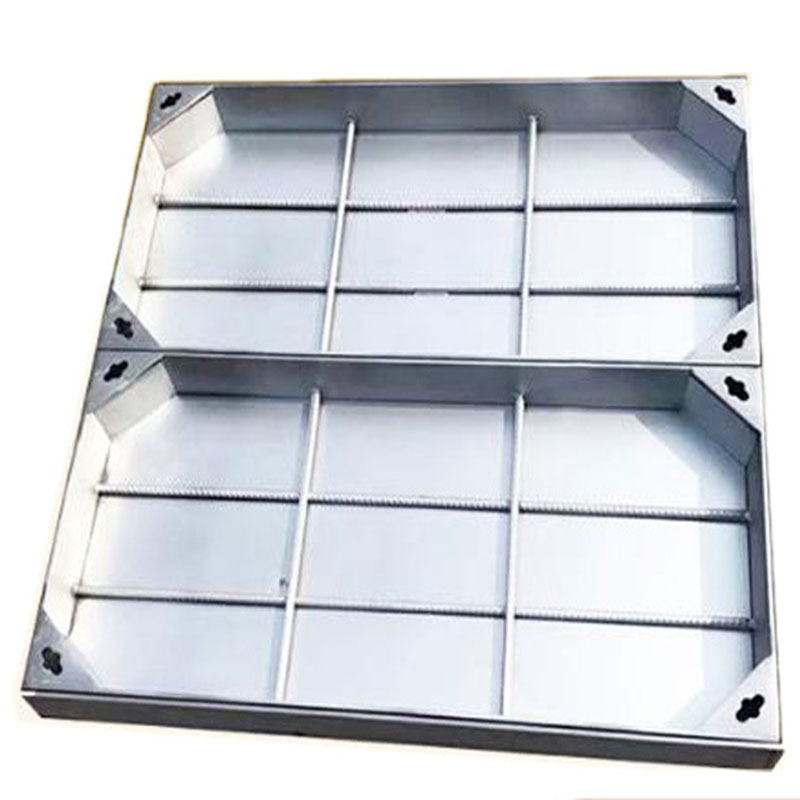 Wholesale High Quality Invisible lockable Rectangle Stainless Steel Manhole Cover For Roadway Pool