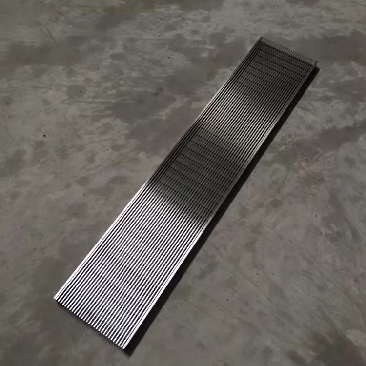 Custom portable rain water gutter drains roofing cleaning guard gutters stainless steel strip drain cover gully grating covers