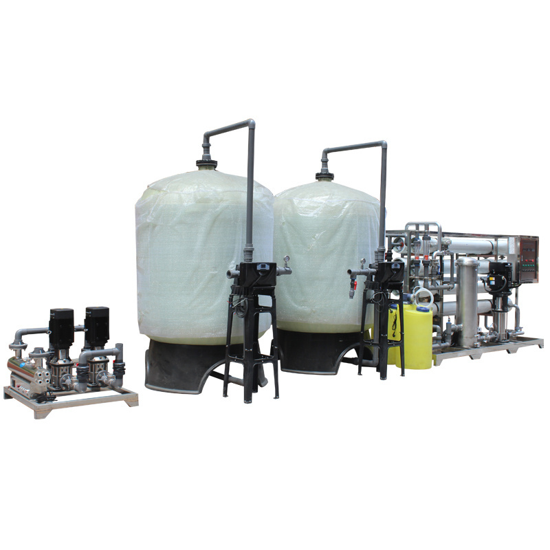 2000 LPH Purified Drinking Water treatment plant 2T RO Desalination System 2000LPH Small RO water treatment systems water desali