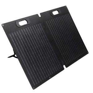 OEM 2024 Top Selling Monocrystalline silicon Portable Solar Panel Bank Waterproof 100W 18V Ultra-thin with 2 cell solar panel