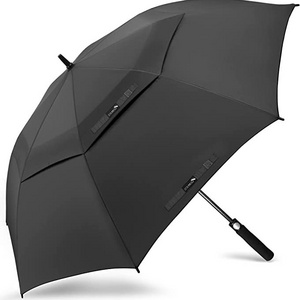 Large 54/62/68 Inch Golf Umbrella Automatic Open Windproof Rain Umbrella with Double Canopy Fabric Material for Men