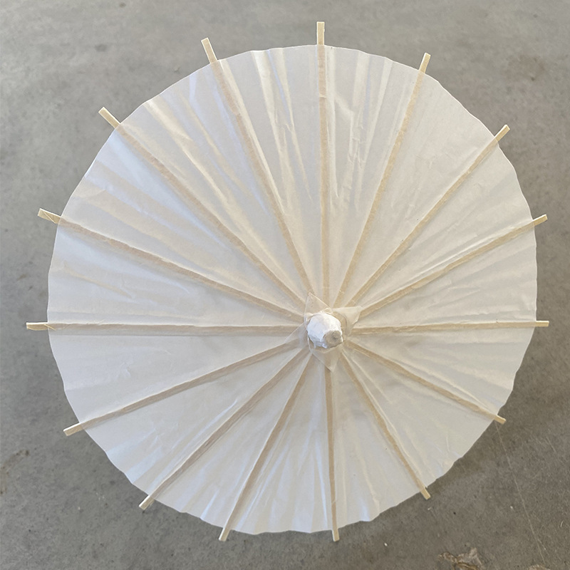 Factory price  handmade  Wedding  Paper Umbrella  Multipurpose Wedding Parasols White Paper Umbrella