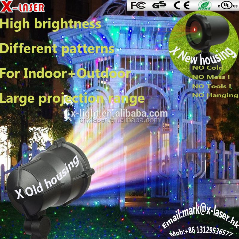 wholesale new Outdoor sky star laser lights christmas laser shower lights good quality for holiday