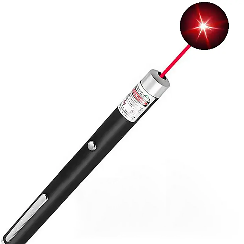 Small size Red Green Purple three color laser pointer pen Single dot light Visible Light