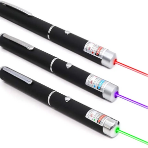 Wholesale Multi-functional green laser pen teaching cats toy Red purple blue laser pointer