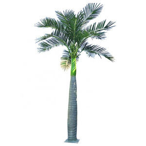 Customized Large King Palm Swimming Pool Outdoor Indoor Decor Faux Artificial Royal Coco Palm Tree