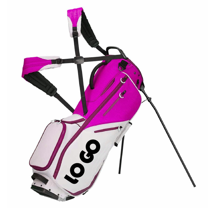 customized colorful nylon stand golf bag Popular Custom Made Golf Stand Bags With Strong Legs