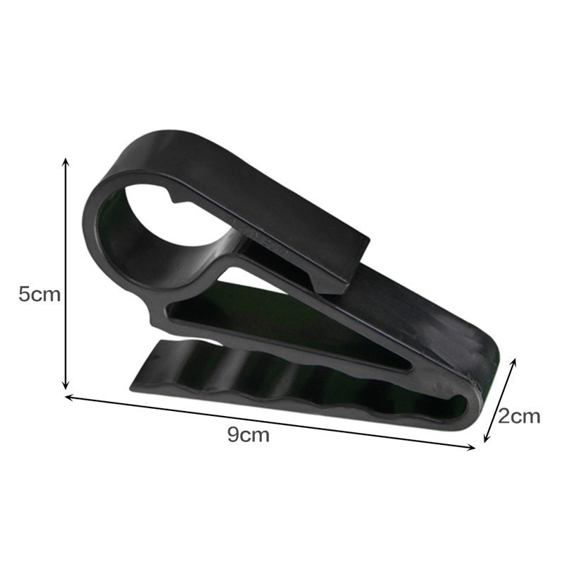 Black golf ABS cigar holders customized any shape plastic golf accessories cigar clip