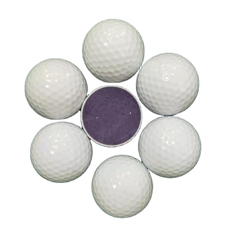 Wholesale Urethane customized logo Golf professional exercise ball Two Piece Range Golf Balls