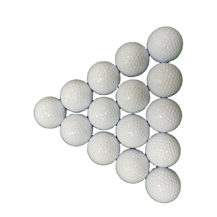 Wholesale Urethane customized logo Golf professional exercise ball Two Piece Range Golf Balls