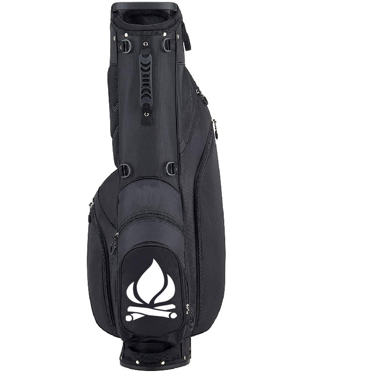 High quality black nylon golf stand bags Golf professional carry golf lightweight bag