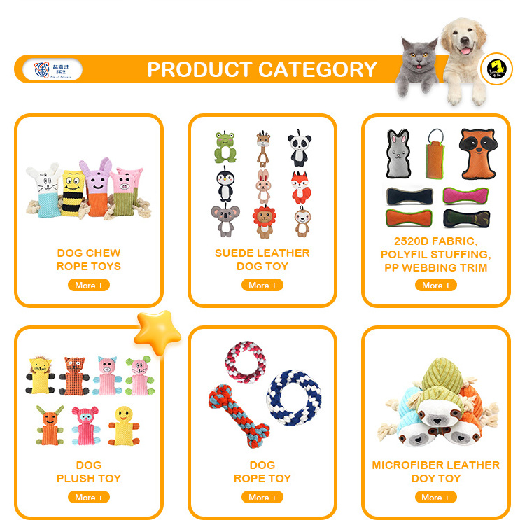 JJT Pet Product 18 Years Experience Professional juguetes para mascotas Dog Plush Toy Eco Friendly Pet Toys Wholesale Pet Supply