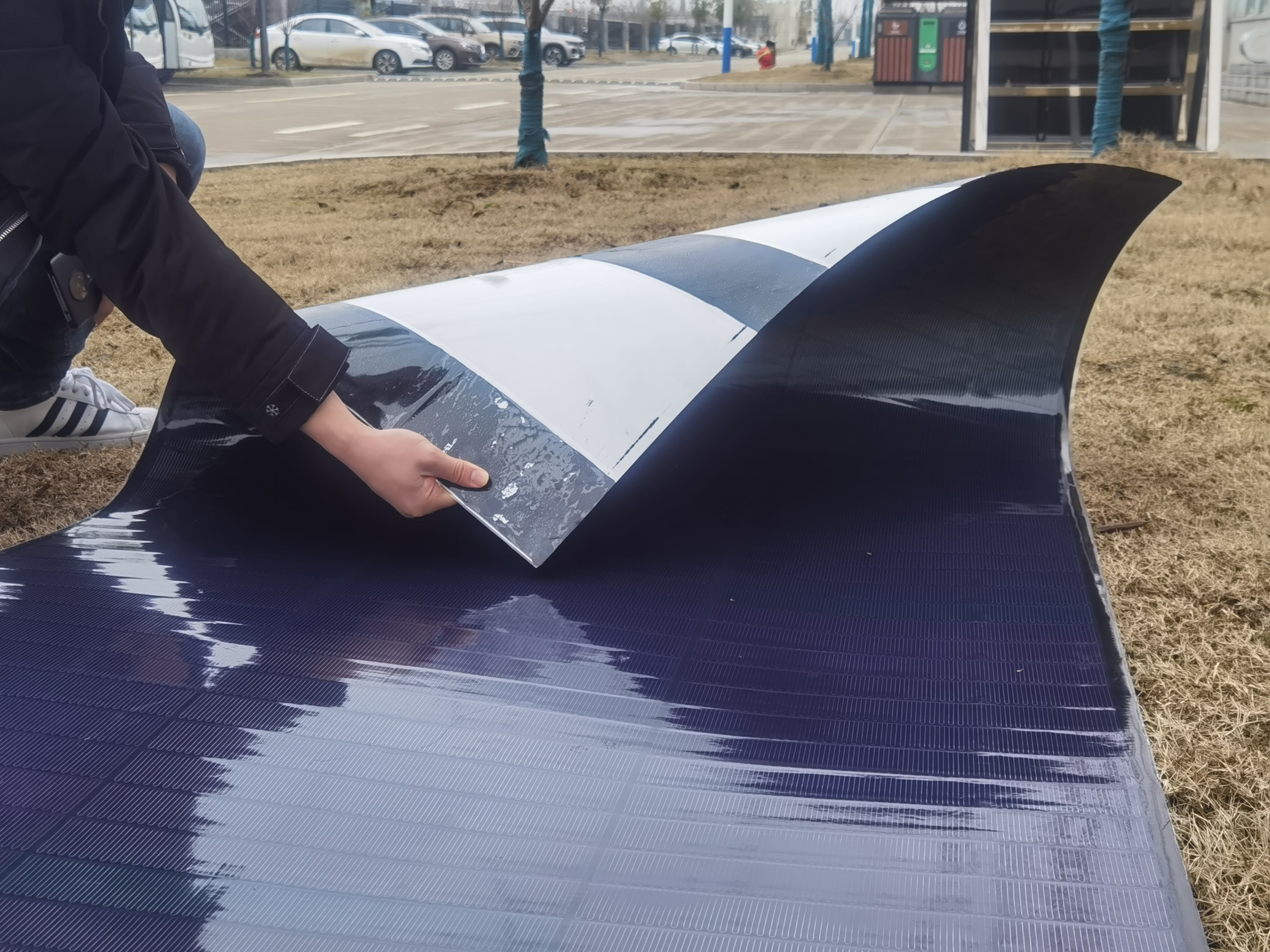 115W 120w 240W  380W 560W 1000W High Quality rollable amorphous silicon thin film full flexible solar panel for RV boats marine